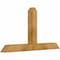 Ekena Millwork Portland Rough Sawn Timber Gable Bracket, Western Red Cedar, 48"W x 26"H x 4"D x 4"F, 13/12 Pitch GBW048X26X0404POR00RWR - alternate 2